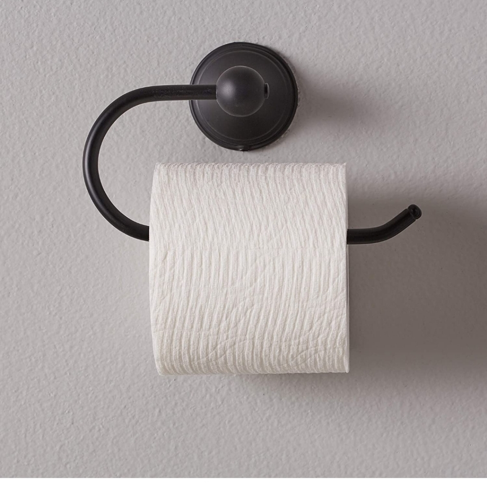 Euro toilet paper holder